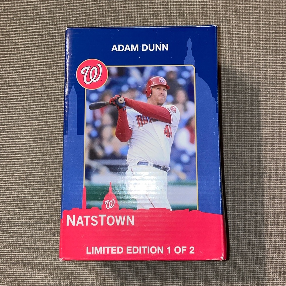 MLB 2009 Washington Nationals Adam Dunn Natstown Bobblehead